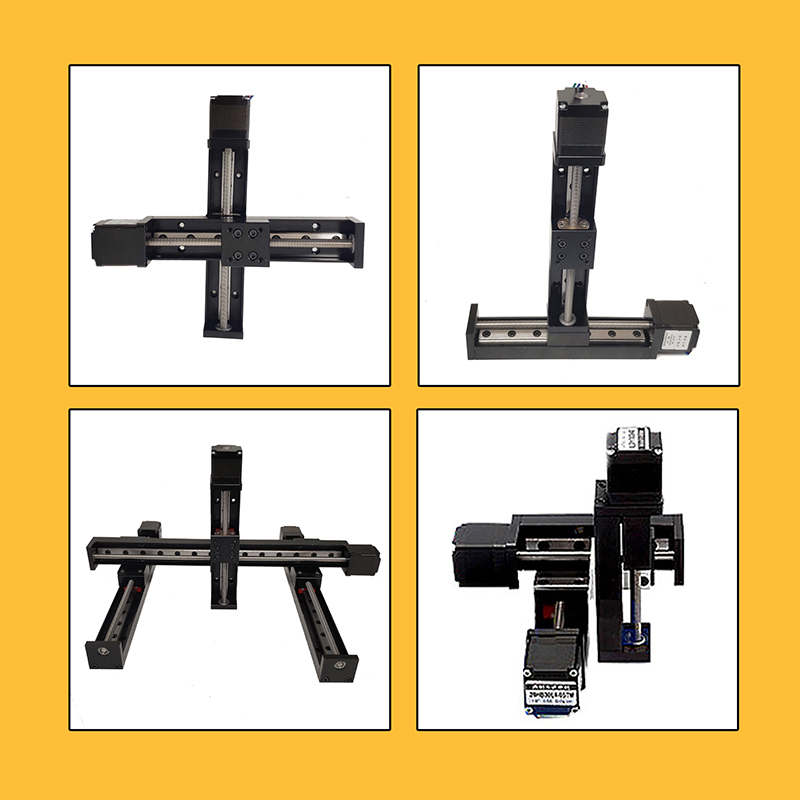 Mesa deslizante cnc tipo t, guia de transporte de palco linear, kit de acionamento de motor de passo, mini mesa deslizante, mesa de eixo xyz