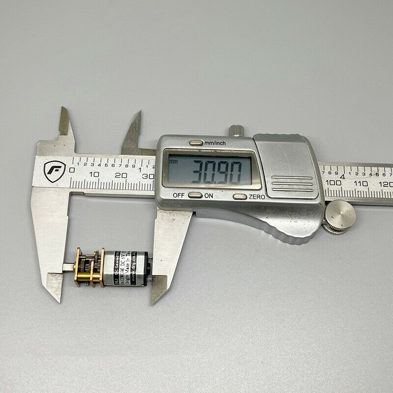 RA-12WGM DC3V 3.7V 5V 6V 60rpm Slow Speed High Torque Small Mini N20 Precision Gear Motor