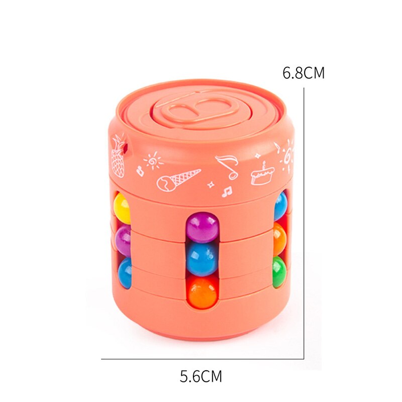 Magic Can Magic Can Spinning Top Little Magic Bean Pops Rota... – Grandado