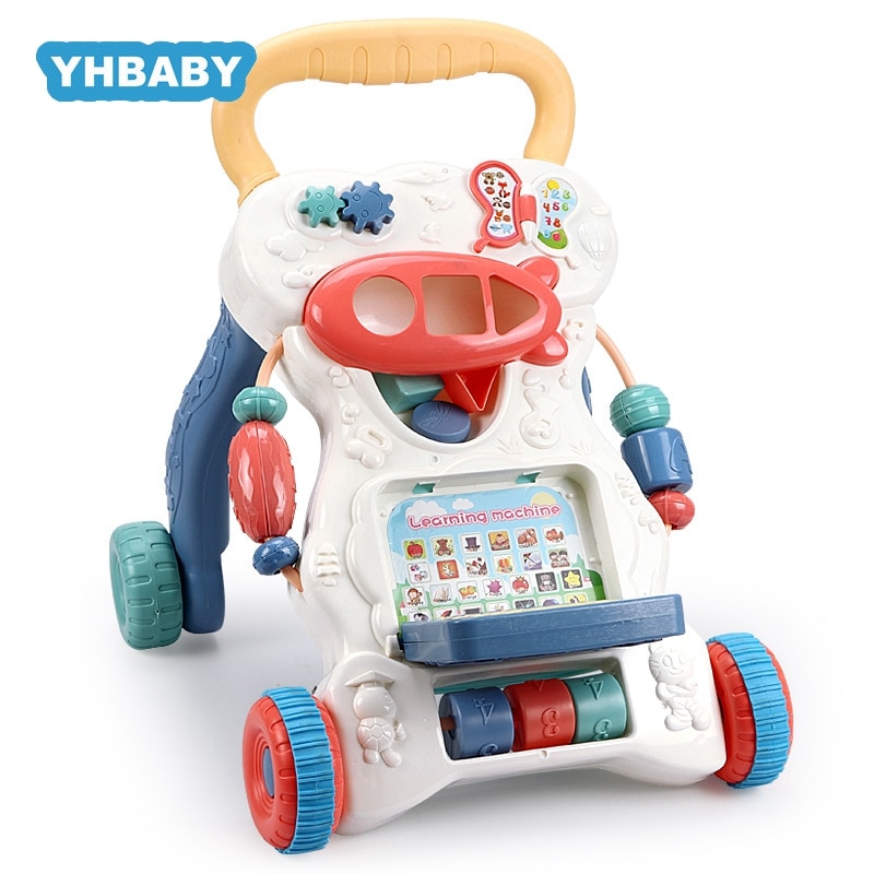 Baby Walker Speelgoed Multifunctioneel Peuter Trolley Zitten Te Stand Kinderen Anti-Slip Walker