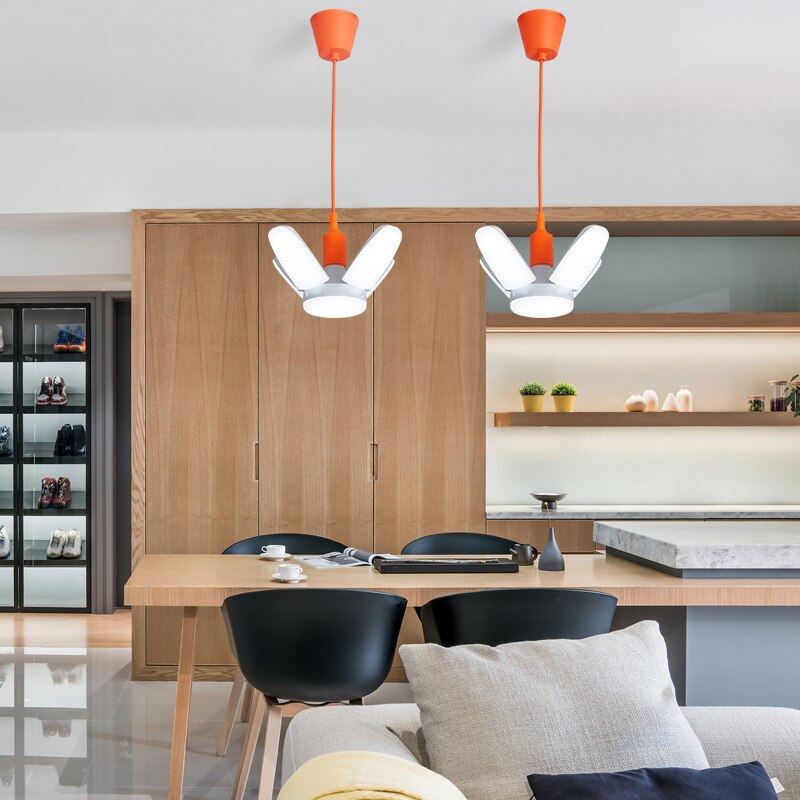 Vervormbare led garage lampen plafondarmatuur thuis winkel werkplaats lamp clh@ 8