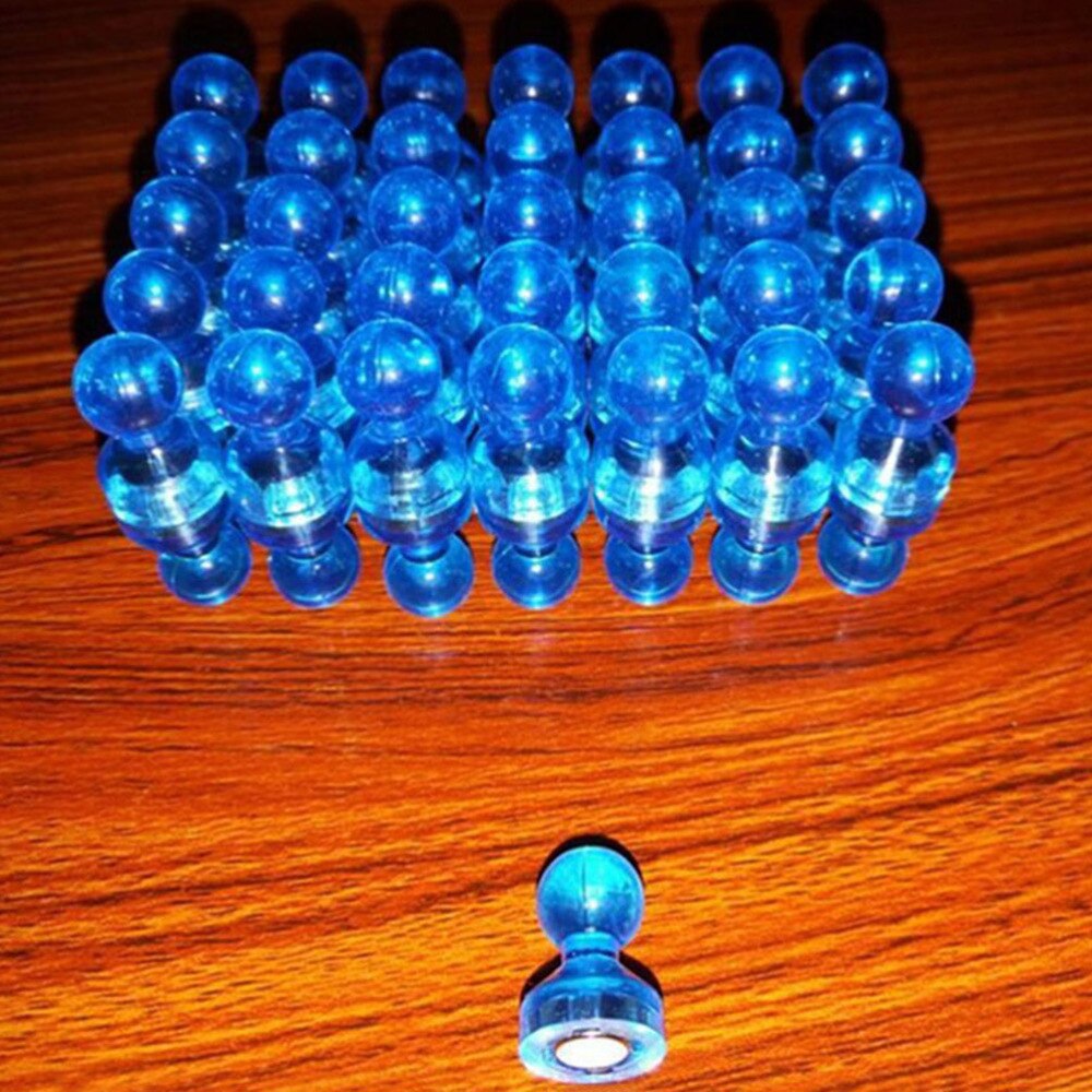 56Pcs Magnetische Punaise Transparante Kleurrijke Punaise Schilderen Punaise Voor Man Vrouw Dame (Rood, Oranje, Geel, groen, Blauw,: Default Title