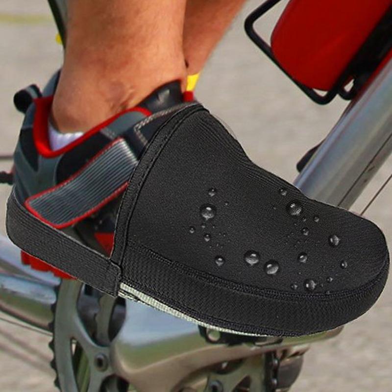 Outdoor winddichte warmer fietsoverschoenen Holle onderkant hak Lint voorkomt vallen Winterfietsuitrusting Accessoires