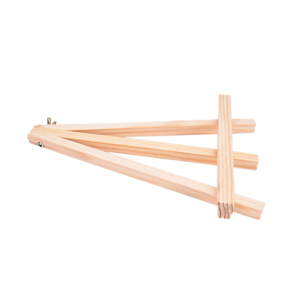 1 Pcs 9X15cm Mini Artist Houten Schildersezel Houten Bruiloft Tafel Card Stand Display Houder Voor Party Decoratie Triange Schildersezel