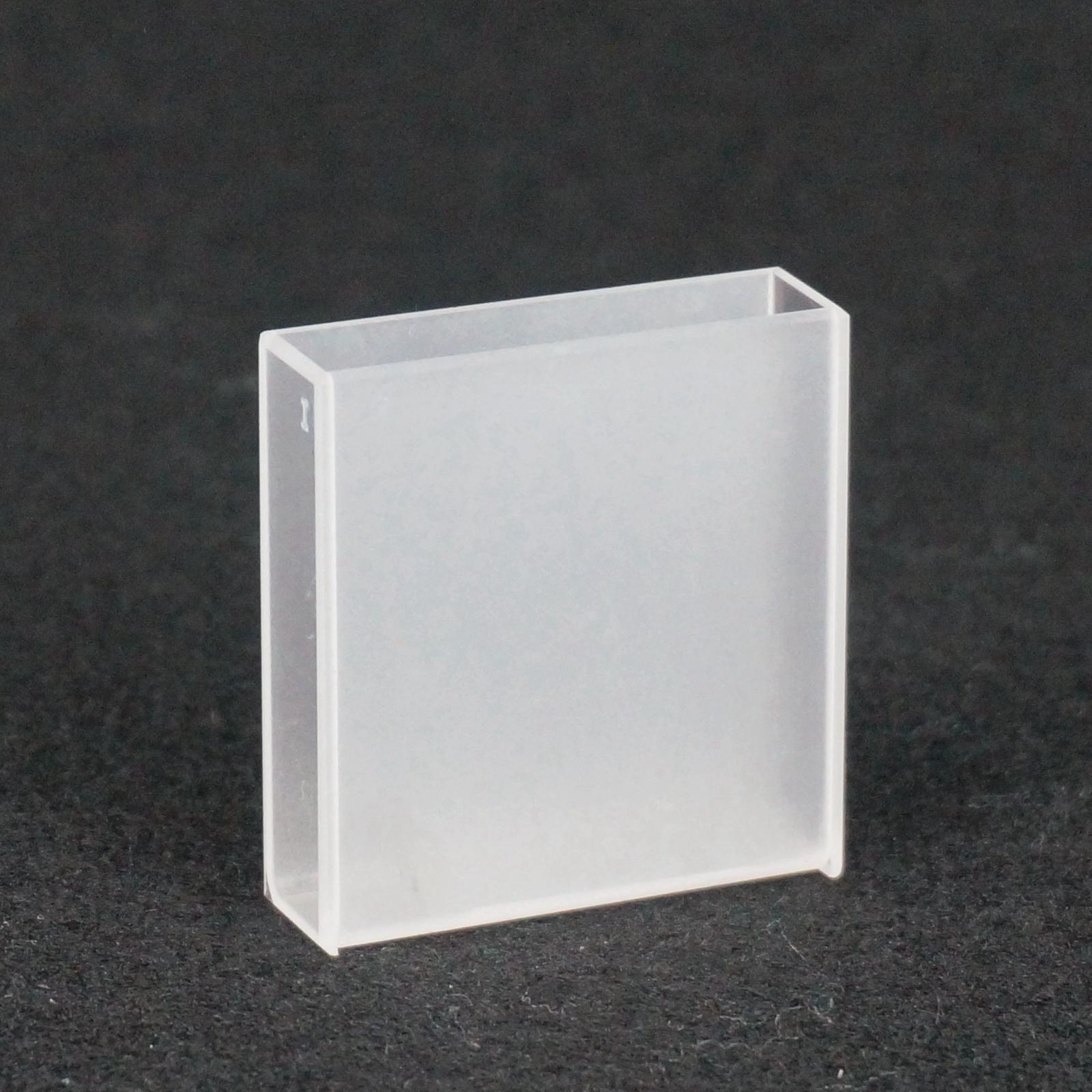 40mm Path Length Jgs-3 Quartz Cell Cuvette Cell With PTFE Lid For For Infrared Spectrometer