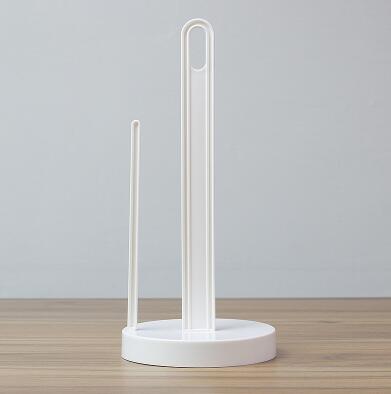 Multifunctionele Wall mounted Toiletrolhouder Keuken Papieren Handdoek Opbergdoos Plastic Wrap Roll Rack Badkamer Accessoires: Paars