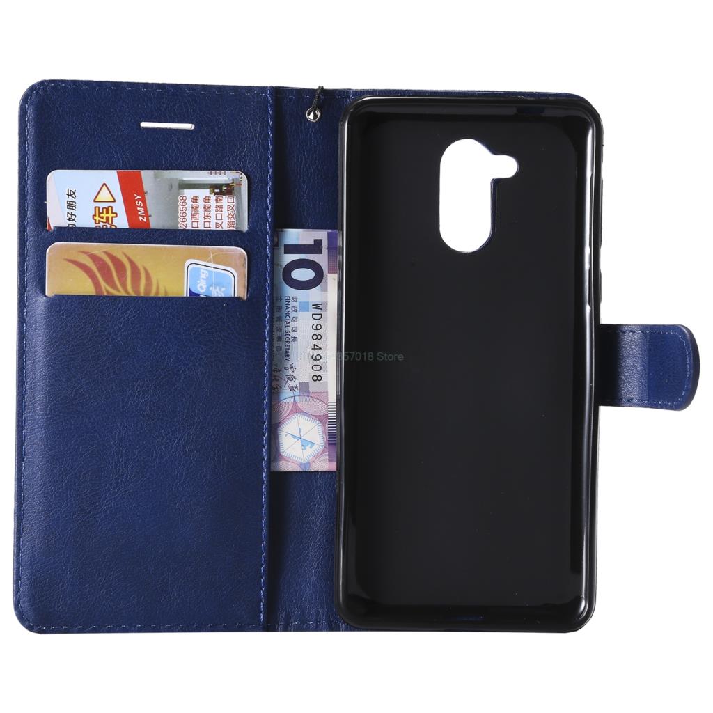 Case for Huawei Honor 6C 6C DIG-L21HN Flip Leather Wallet Solid color Cover for Huawei Honor C6 DIG-L21 Wallet Card Slot Phone