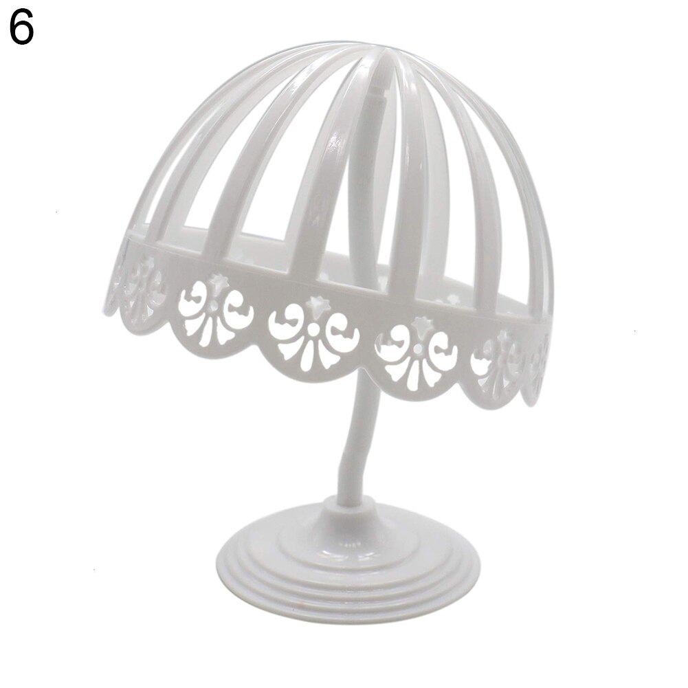 Soporte de exhibición desmontable para casco, estante de almacenamiento para tupé, soporte desmontable para sombrero, de cúpula de Color sólido: 6