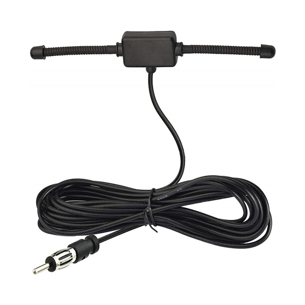 Antena Universal para parabrisas de coche, amplificador de señal de Radio AM FM, amplificador de Radio oculto, Antena activa para camión, estéreo de 12V, B0H2: Default Title