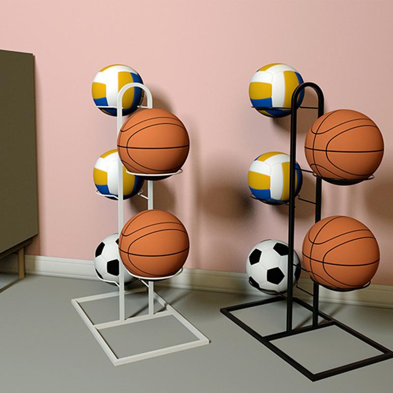Indoor Children Basketball Storage Rack Put Ball Football Storage Basket Placed Rack Kindergarten Volleyball Stand Holder Space