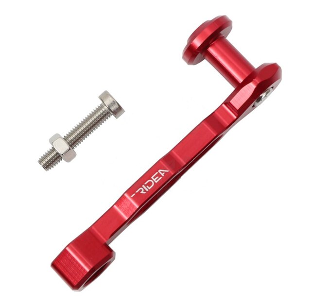 Birdy 2 birdy 3 bicycle chain hook to prevent falling chain tensioner tail hook ridea: red