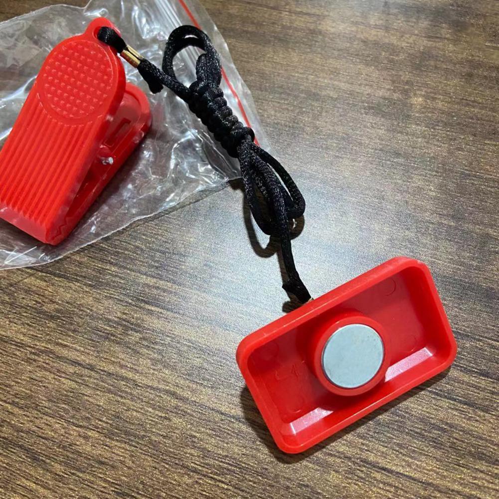 Fitness treadmill safety lock, rectangular emergency stop accessory, universal treadmill safety key, fitness