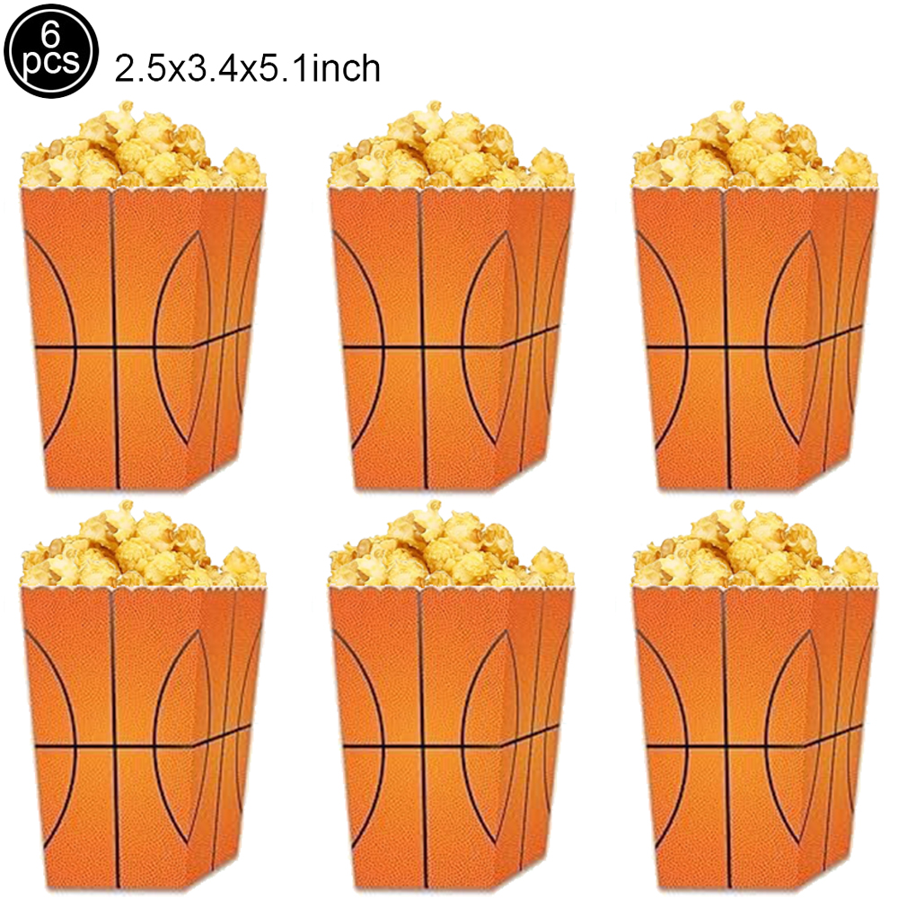 Suministros de de cumpleaños de baloncesto, recuerdos, pajitas de papel de baloncesto, adornos para magdalenas, llavero, caja de barco, decoración deportiva para de baloncesto: Amarillo claro