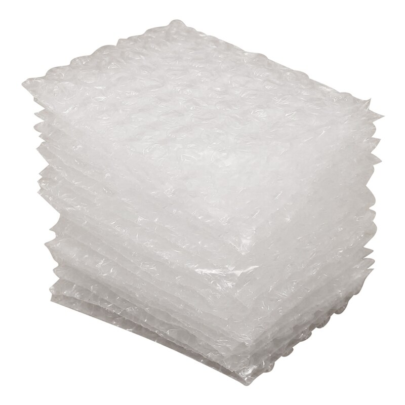 Parti 20 stk klar genanvendelig pakning små poser poly boble konvolutter indpakningsposer , 15 x 25cm/5.91 x 9.84 tommer