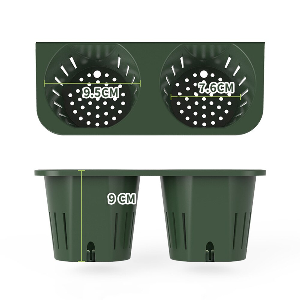 Agujeros de drenaje montados en la pared, maceta para flores, bonsáis suculentos, herramienta de jardinería, suministros de jardín, herramientas