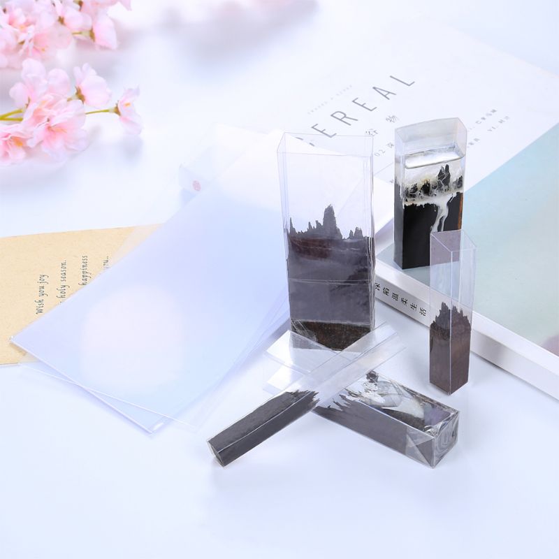 Epoxy Resin Craft Material Ebony Art Making DIY Stamp Jewelry Making Necklace Pendant Landscape Decoration Natural Wood