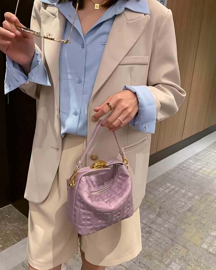 Crocodile modèle sac de selle en cuir femmes concepteur sac à main carré serrure épaule sac de messager