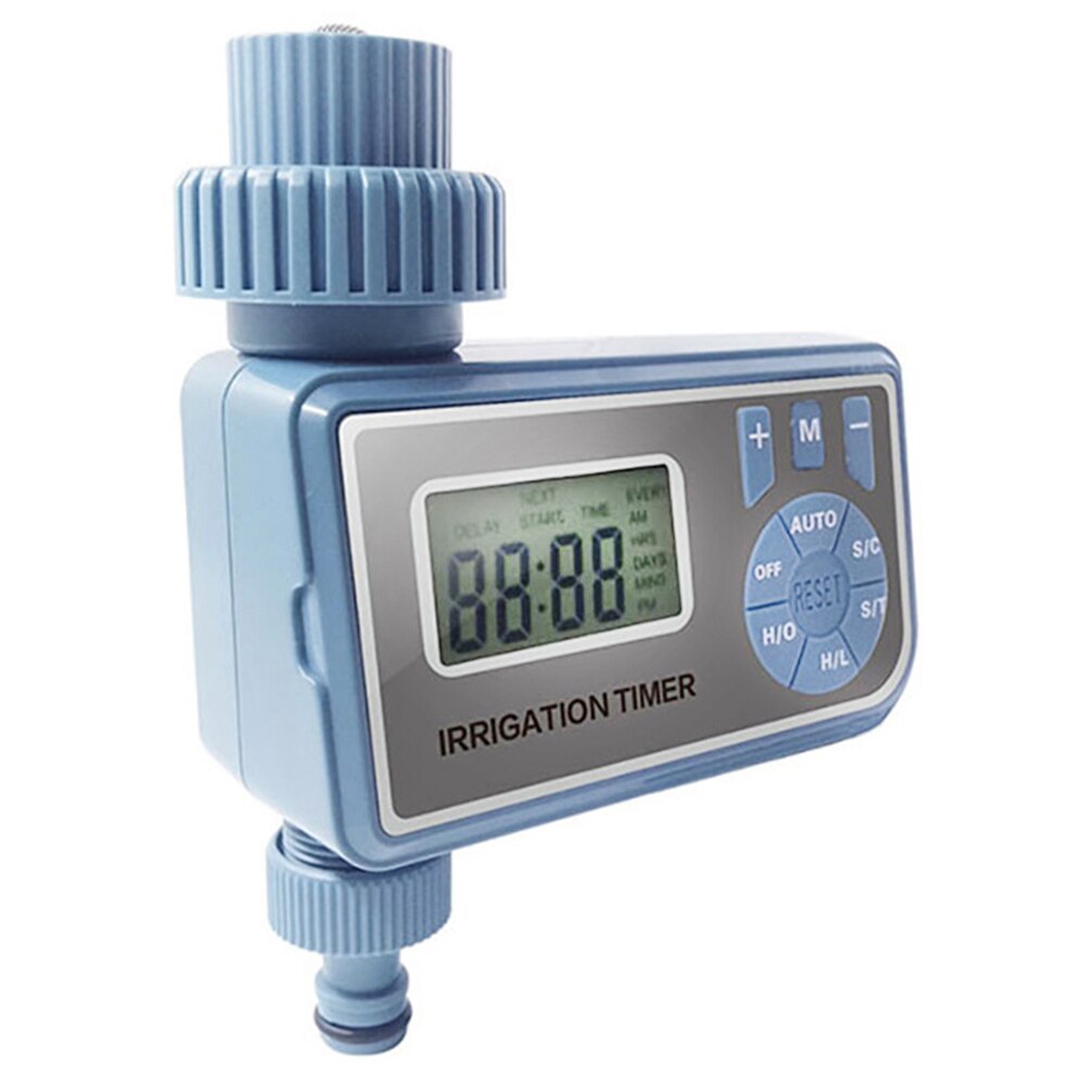 Huis Tuin Irrigatie Controller Digitale Water Beregening Systeem Irrigatie Timer Controller Systeem Blijvende: Blauw