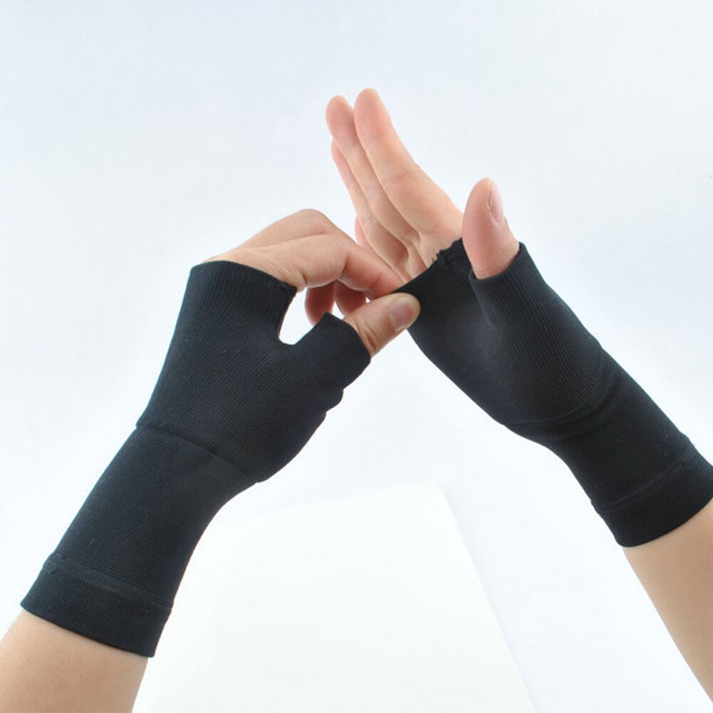 2Pcs Duim Sport Polssteun Hand Instabiliteit Medische Compressie Mouw Handschoenen Verstuikingen Gezamenlijke Pijn Spieren Corrector Chinlon