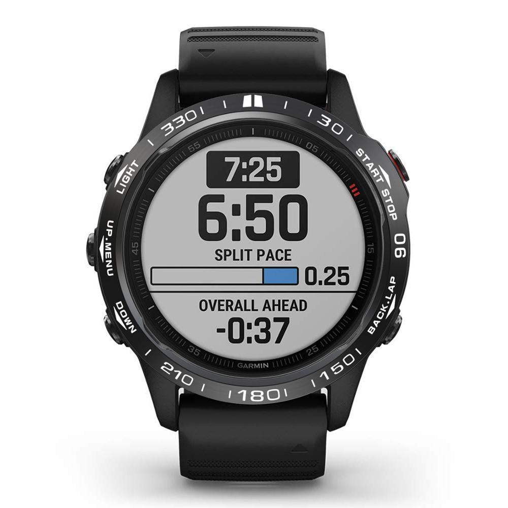 Metalen Bezel Ring Stijl Cover Voor Garmin Fenix 6X/6X Pro/6X Sapphire Metalen Beschermende Ring Slimme Horloge accessoires: A- Black