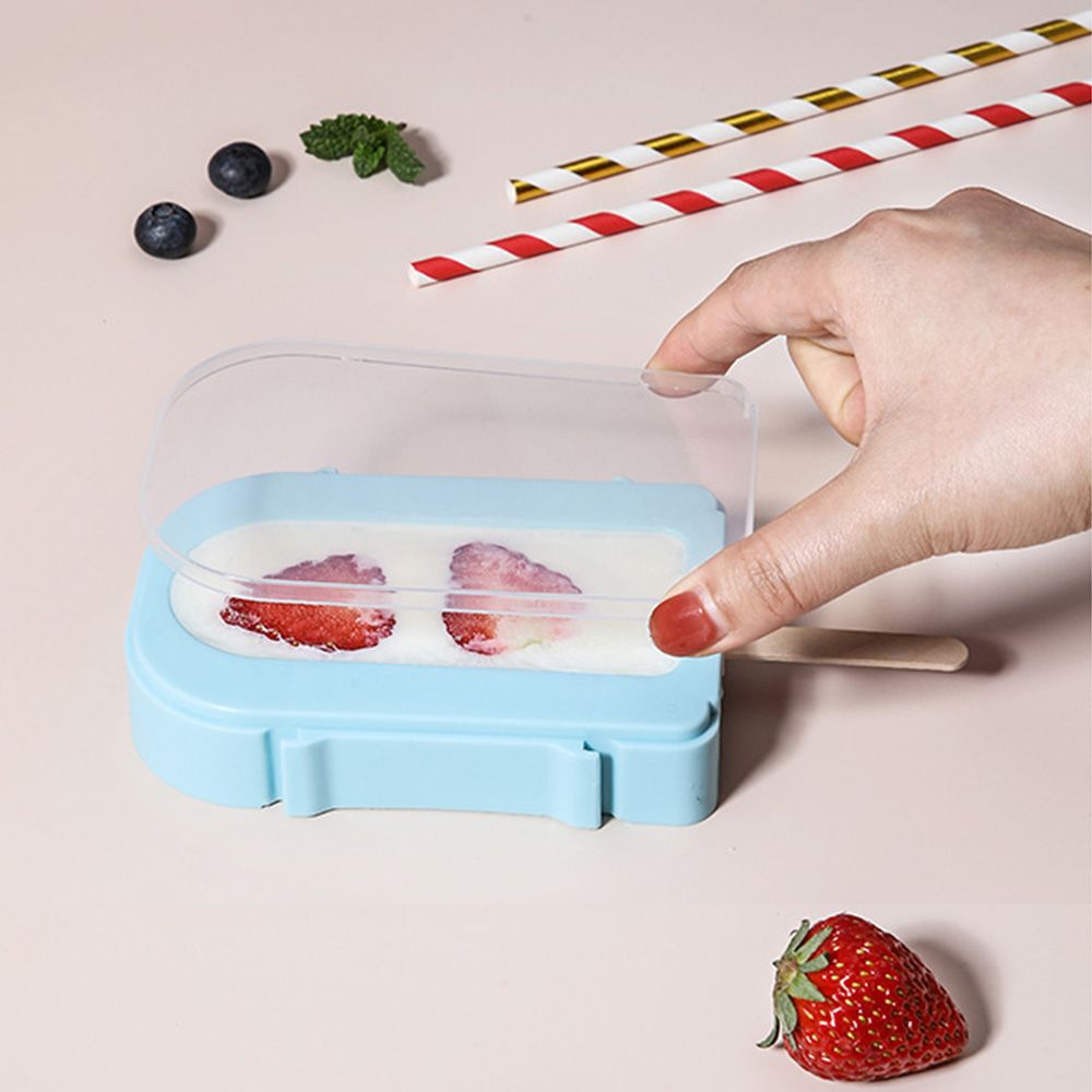 Homemade Popsicle Mold Reusable Ice Cream Mold With Stick And Lid Kitchen Tool Kitchen Accessories