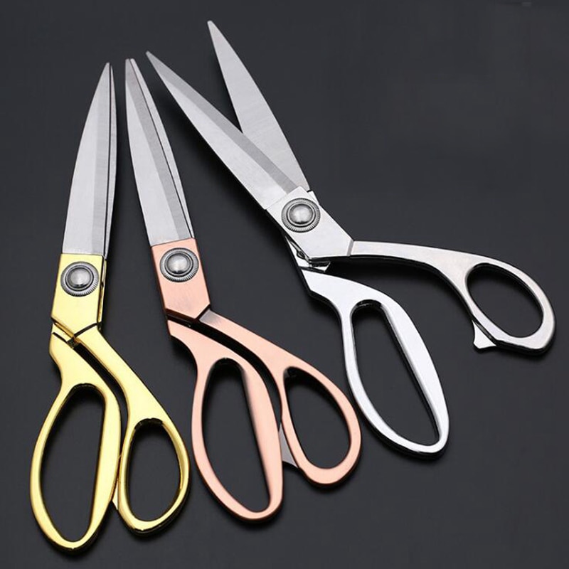 Tailor's Scissors Sewing Scissors Cutting Dressmaker Fabric Cutter Needlework Stainless Steel Shears Scissors DIY