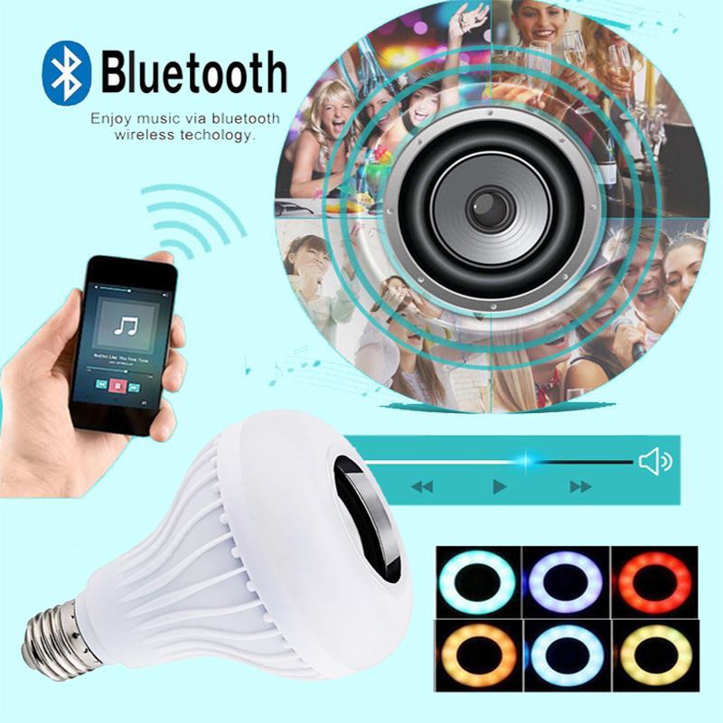 Smart Draagbare Audio Bluetooth 4.0 Muziek Spelen Lamp LED Muziek Lamp Kleurrijke Draadloze KTV Thuis APP Controle Bar