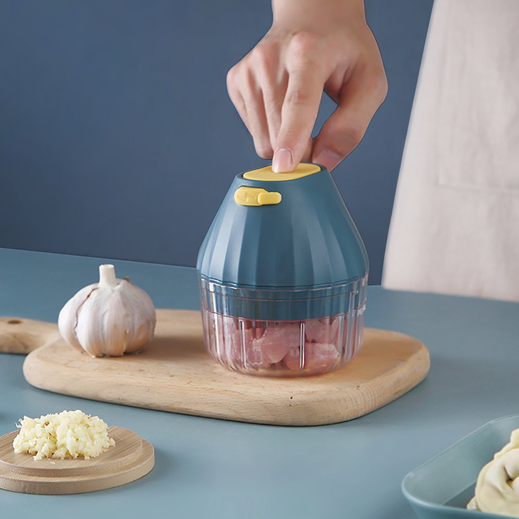 Mini hachoir à ail électrique Portable, coupe-ail pour fruits et légumes, hachoir rapide, trancheur pour aliments