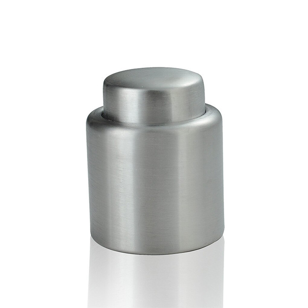 Stainless Steel Champagne Wine Bottle Stopper Portable Sealer Bar Stopper Wine Stopper Sparkling Wine Champagne Cap Dispenser