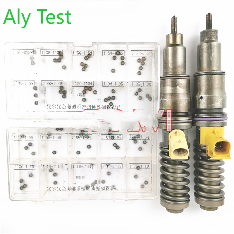 Inyector de unidad Common Rail diésel EUI, muelle solenoide, ajuste de cuñas para DELPHI VOLVO E1 E3, dos pines y cuatro inyectores