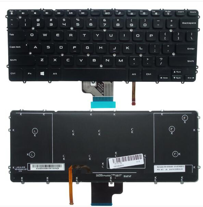 Laptop Backlit Us Keyboard Voor Dell Xps 15 9530 Precisie M3800 0Hyywm Hyywm