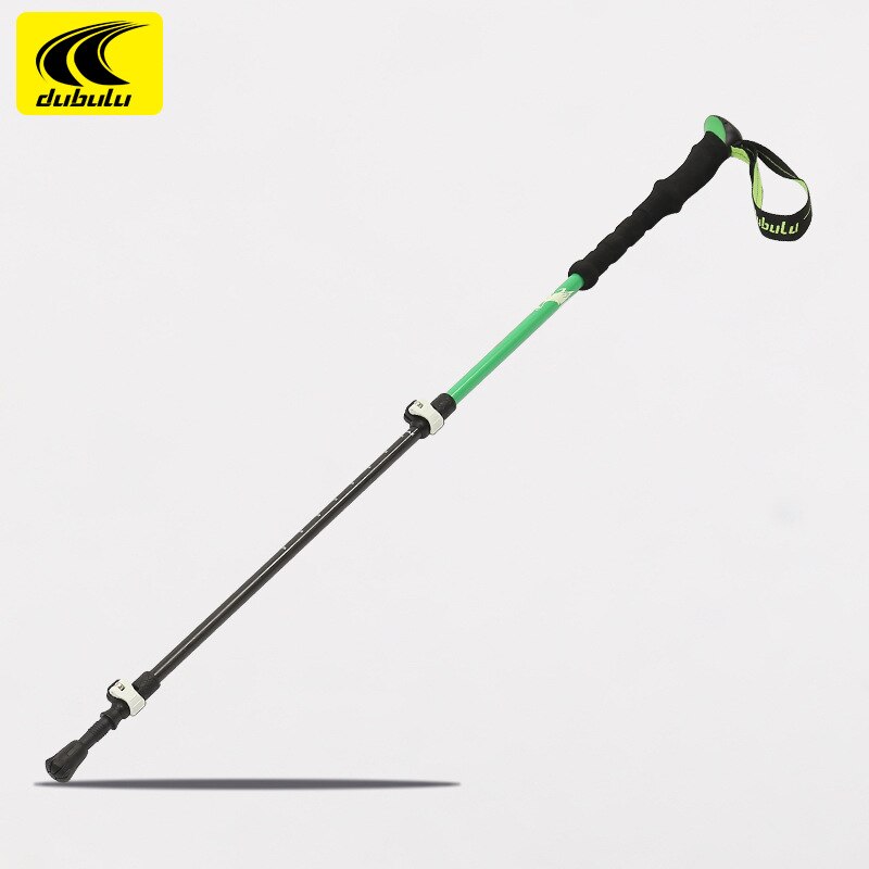 2 Pcs Foldable Trekking Poles Retractable External... – Grandado
