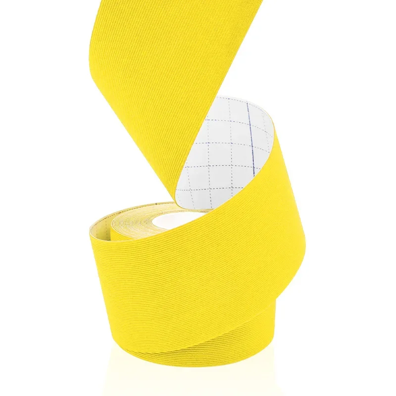 Nastro elastico anallergico in fibra sintetica kinesiologia supporto sportivo impermeabile per ginocchio muscolo polso spalla terapeutico: verde