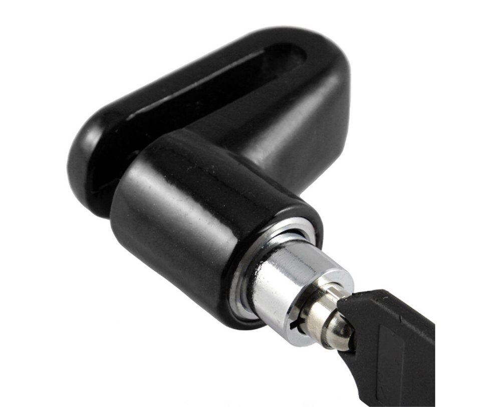 Motorcycle accessories scooter wheel safety anti-theft brake disc lock for Kawasaki Z750R ZX10R ZX6R 636 H2 H2R ZZR ZX1400 S: dss-Black