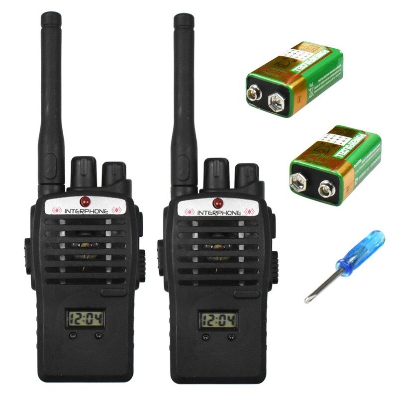 Smart Walkie-Talkie Draadloze Call Walkie-Talkie Ouder-kind Interactie Kinderen Speelhuis Walkie-Talkie Speelgoed met Batterij