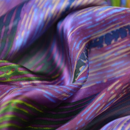 Special silk fabric colorful stripe 16momme 140cm width,SFF053