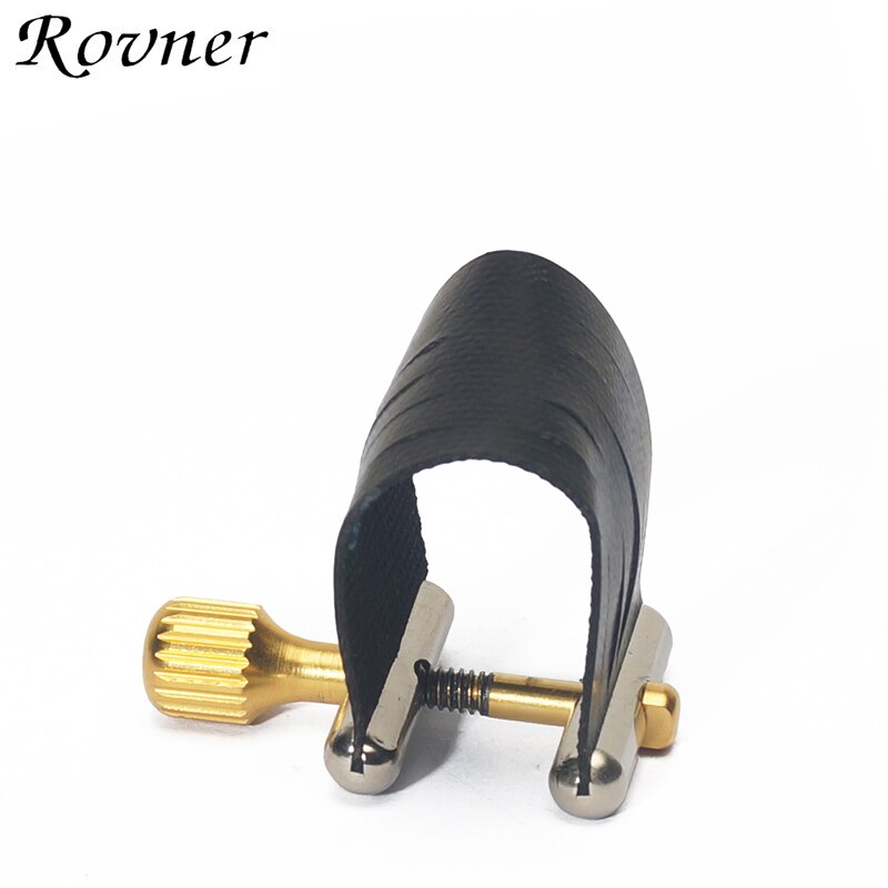 Ligadura Para Saxofón Alto Rovner SS-1RL - Serie Star, Para Boquillas E-Flat - Hecha En EE.UU., Con Gorra Incluida