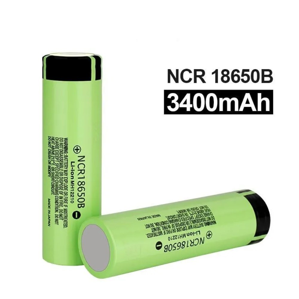 100% bateria NCR18650B 3,7 V 3400 mAh 18650 Bateria
