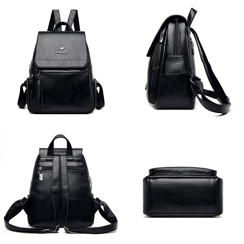 2020 nowy dorywczo skórzany designerski plecak kobiety plecaki o dużej pojemności dla młodzież szkolna dziewczyny wysokiej jakości plecak podróżny