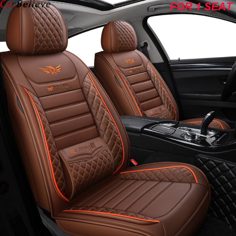1 St cke Leder Auto Sitz Abdeckung F r Volvo V50 V40 S40 V60 S80 Xc90 