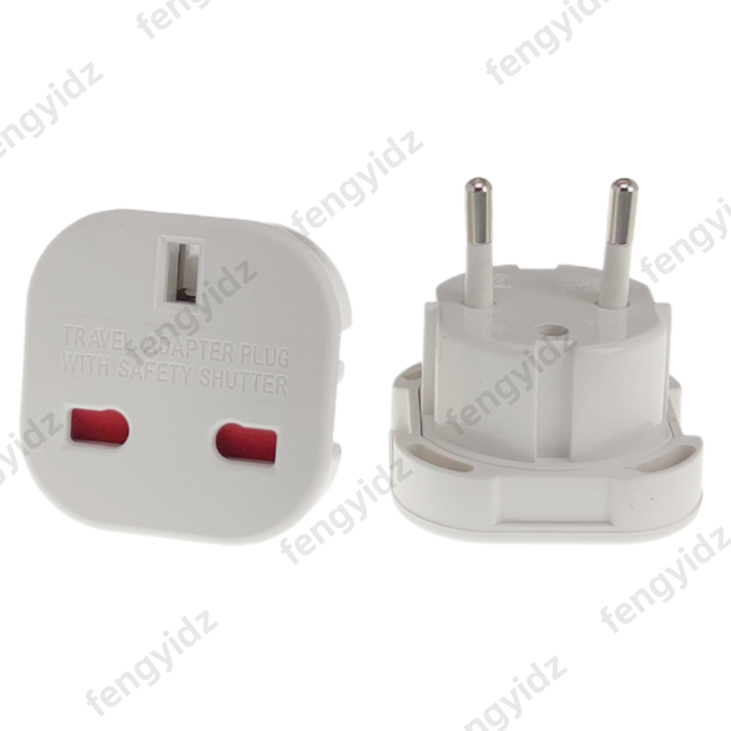 EU Plug Adapter AU UK US To EU Euro Plug Adapter Converter European Travel Adapter Australia USA CN to EU Electric Socket Outlet