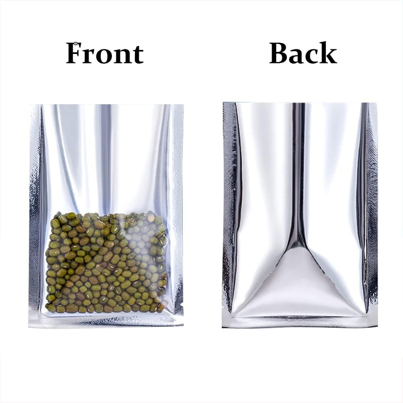 5-100PCS Heat Seal Aluminium Foil Bags Vacuum Sealer Pouches Food Grade Storage Bag Kitchen Supplies