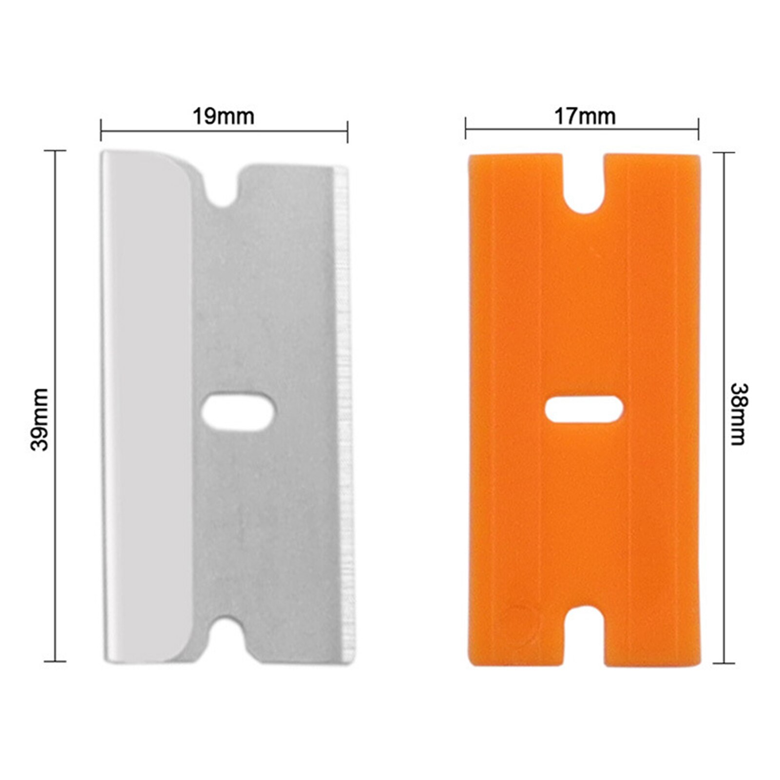 Multi-purpose Mini Razor Scraper Blade Car Sticker Window Tint Decal Paint Remover Film Glue Squeegee Cleaner Removing Tool