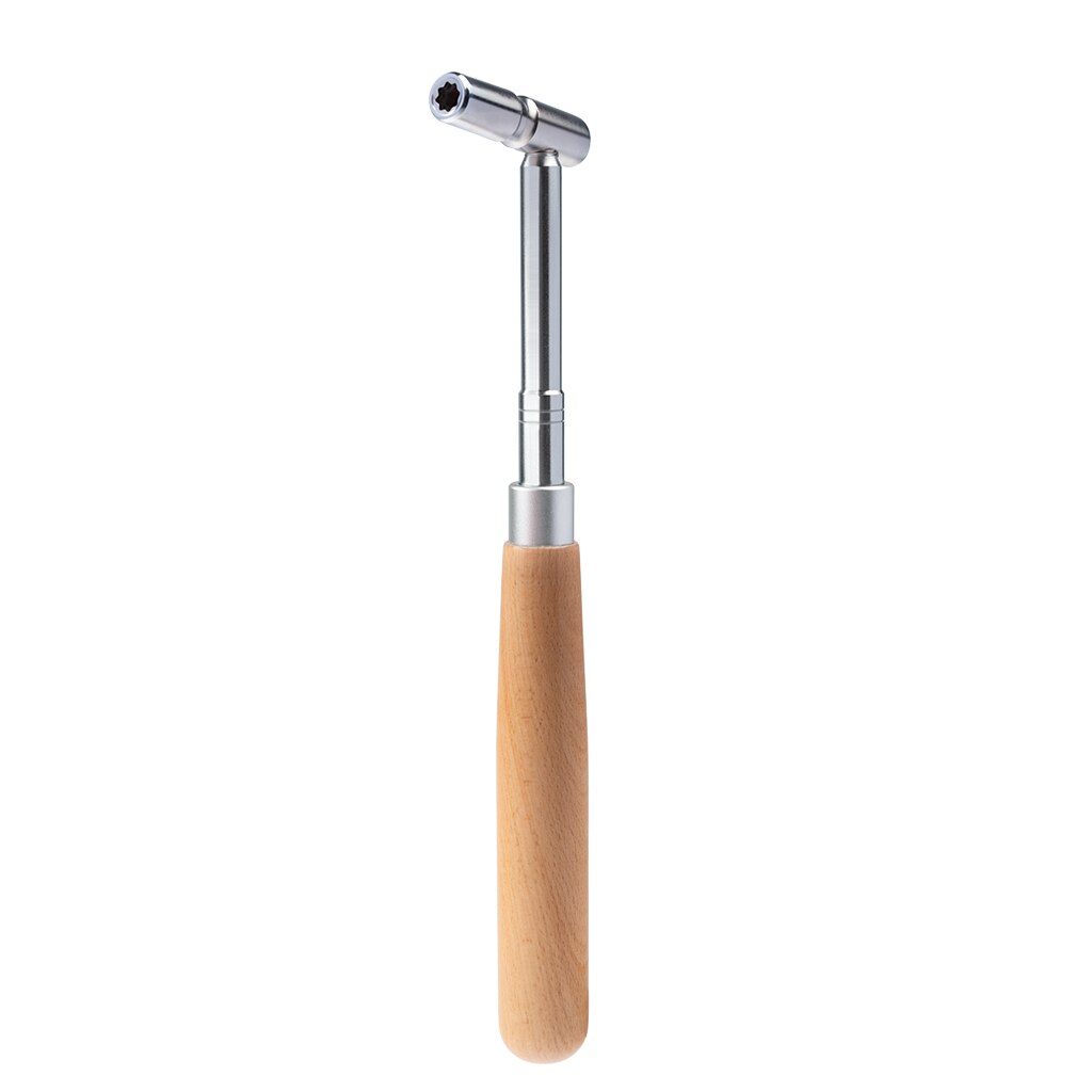 Llave de Piano , mango de madera de arce, sintonizador de martillo de acero inoxidable, herramienta de afinación de Piano: 1104