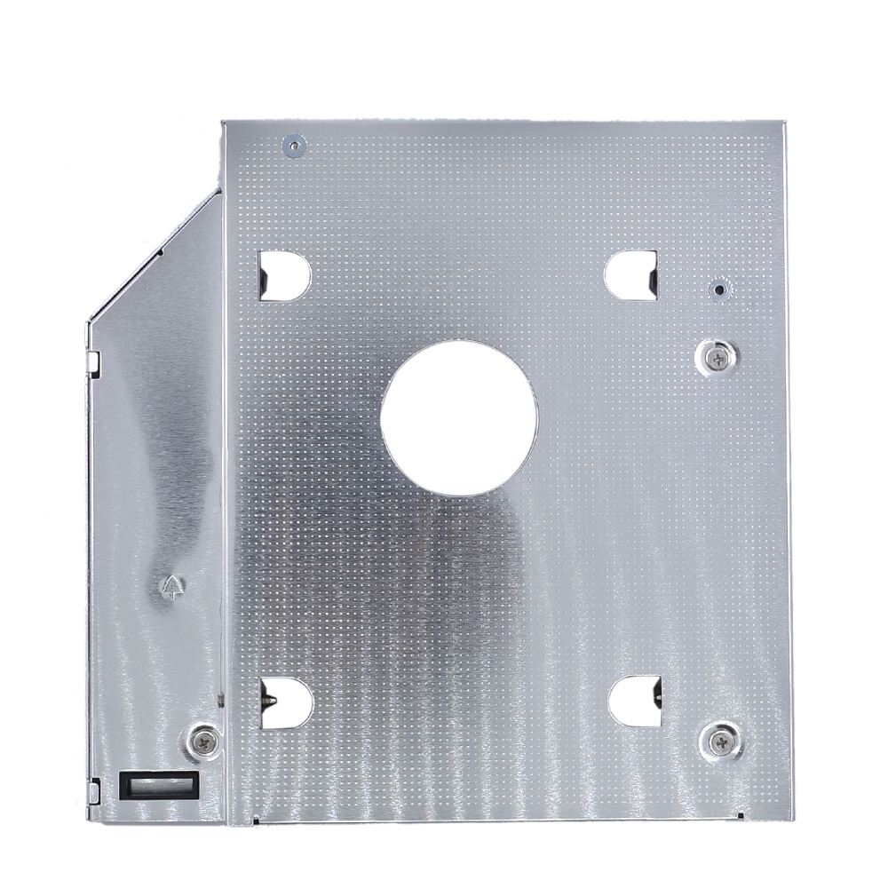 TISHRIC Aluminum 12.7mm IDE HDD Caddy Optibay 2.5 Inch Hard Drive Case Enclosure For Laptop DVD-ROM ODD