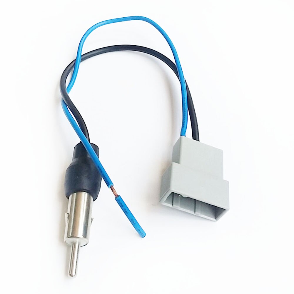 Biurlink 2 stuks vrouwelijke/mannelijke auto fm/am radioantenne modificatie draden adapter voor nissan stereo-apparaat