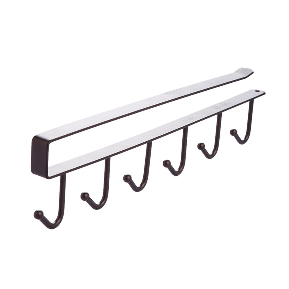 Kitchen bathroom storage rack storage rack multi-function cabinet hook shelf towel chest cup drain rack WF802416