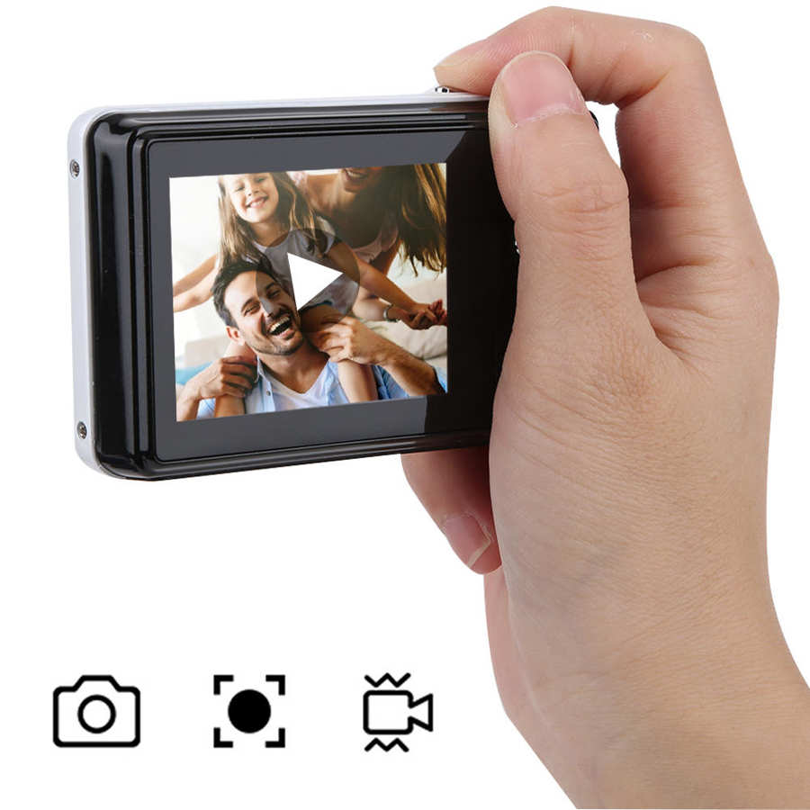 Camcorder Camera Profissional 3 Keer Zoom Digitale Camera 24MP 2 4in Lcd-scherm Built‑in Microfoon Card Camera Vlog