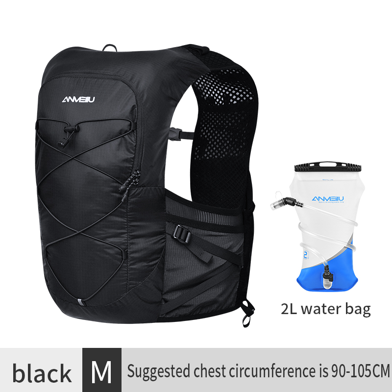 Anmeilu Hardlooprugzak Outdoor Off-road hardlopen Bergbeklimmen Witte waterzak Tas Fietsen Wandelrugzak met grote capaciteit: gele kleur