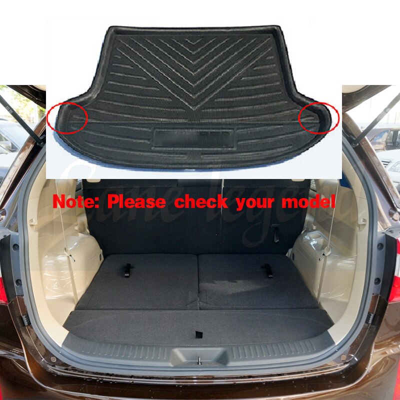 Kofferbak Mat Lade Boot Liner Vloer Cargo Tapijt Modder Bescherming Pad Antislip Accessoires Voor Kia Sorento 7 zetel